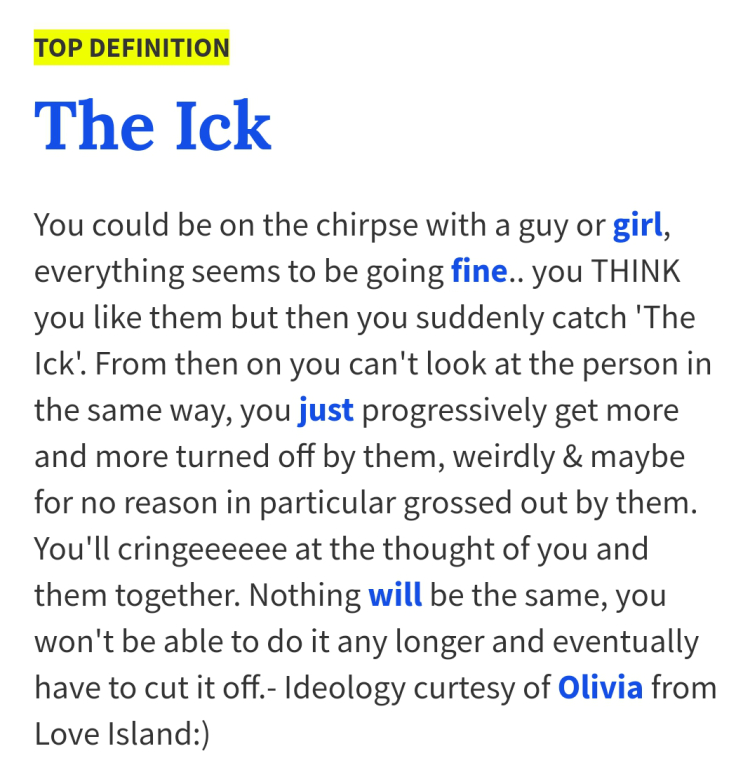 The ick Settled Top UK Relationship Blog